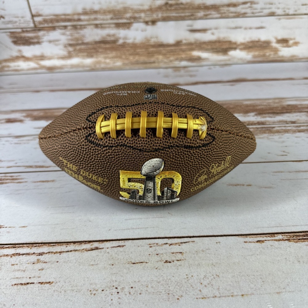 Wilson Super Bowl 50 Commemorative Mini Football 9" NFL